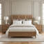 Weekender Sand Dune 4 Piece King Bedroom Set W/Dresser Mirror-2029041433-2029041435