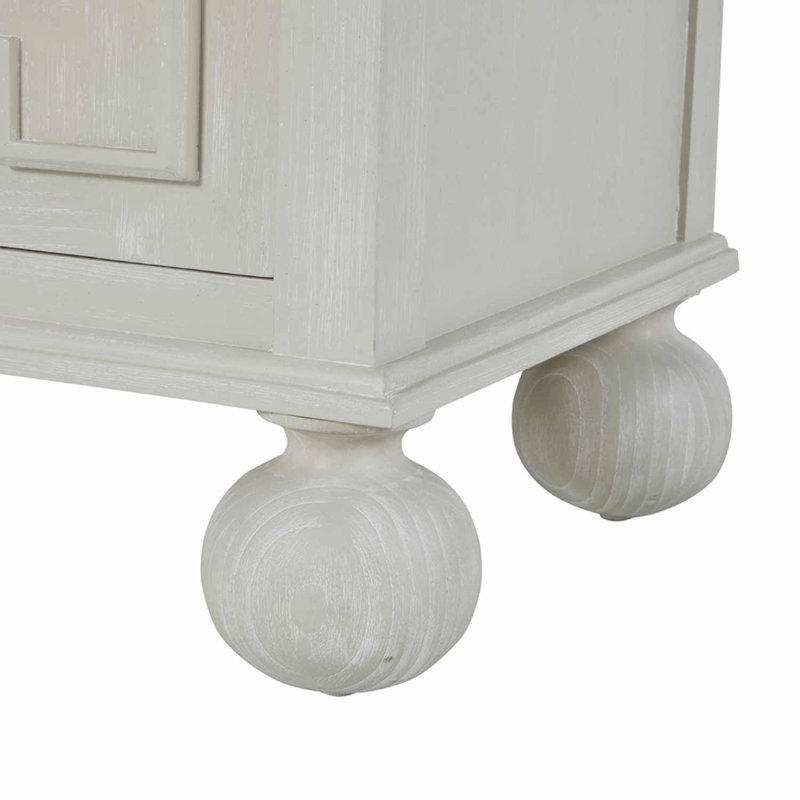 Ezekiel 2 - Door Accent Cabinet, Cerused Ash