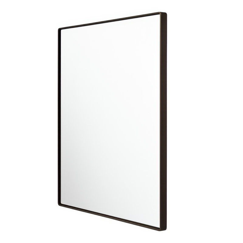 Miroir mural Kye, 30" x 30", Bronze
