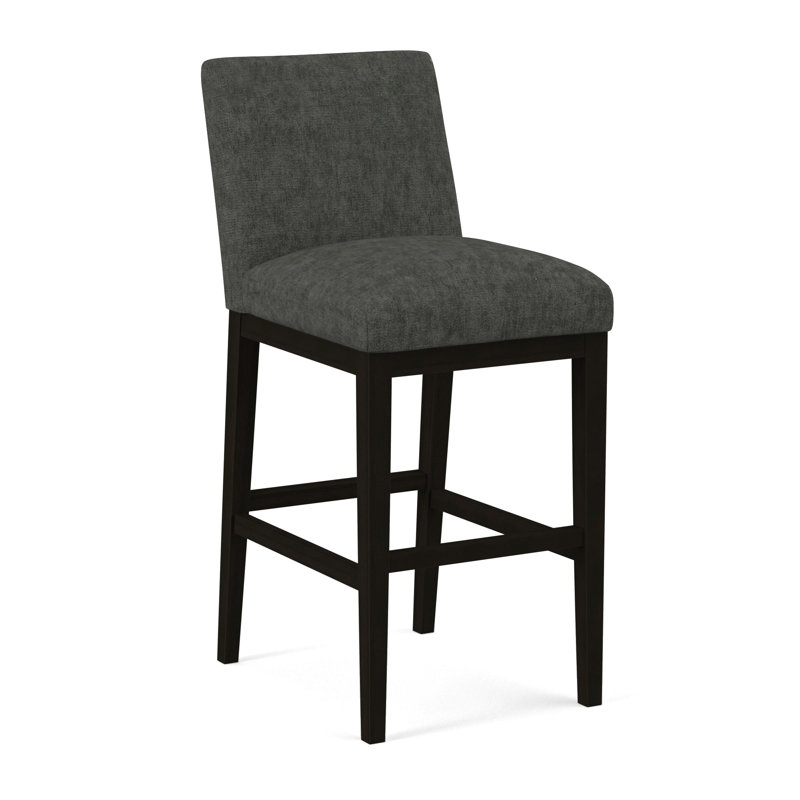 Upholstered Stool, 61606-88, Espresso