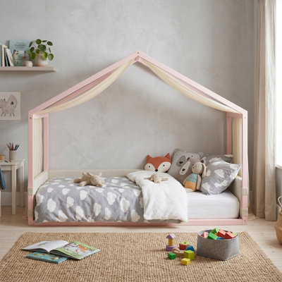 Twin Canopy Bed with Canopy