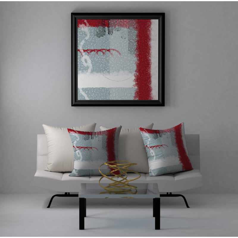 Housse de coussin décorative carrée et de qualité revigorable, 24 po x 24 po