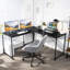 Aatto L-Shaped Steel Computer Desk-926091208