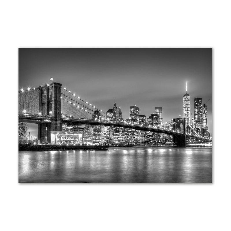 Brooklyn Bridge - Wrapped Canvas Print