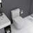 Small Compact One Piece Toilet Dual Flush,23 Inch Short Depth For Tiny Bathroom,White