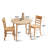 Rowley Solid Wood Modern Dining Table Set-93524583
