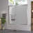 Hardware Double Sliding Shower Door, 56 - 60"X58", 1/4"  6Mm  Tempered Glass, Aluminum Frame, Safe And Reliable Performance For Bathroom 60" Wide Door With American Design, Easy To Install Assemble-124897731