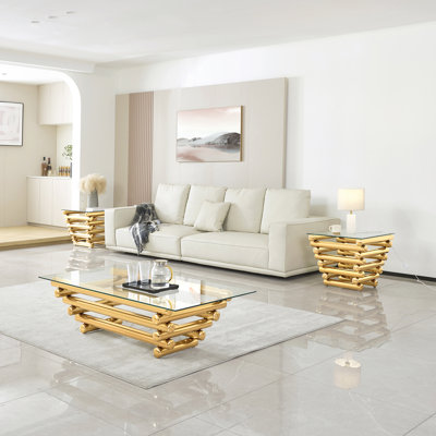 3 - Piece Living Room Table Set