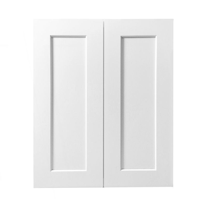 Shaker Double Door Wall Cabinet With 2 Adjustable Shelves, Accent Cabinet, 30.04" H x 33.03" W x 12.06" D