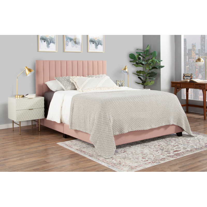 Lit standard bas Amaryah, Grand, Corail