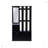 Combination Model Gate Cabinet With Shoe Cabinet+Hang Shelf+ Mirror-1704028213