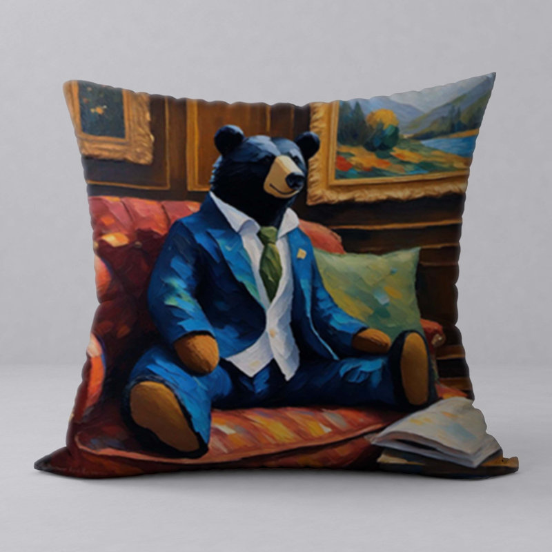 Reversible Throw Pillow