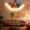 Lustre araignée coloré à 8 bras, luminaire suspendu ajustable pour chambre d'enfant, salle de jeux, salle de classe, salle à manger, douille E26
