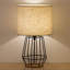 Lampe de table noire 15,2 po Lytchett