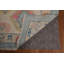Tapis géométrique bleu Oushak 9 x 13
