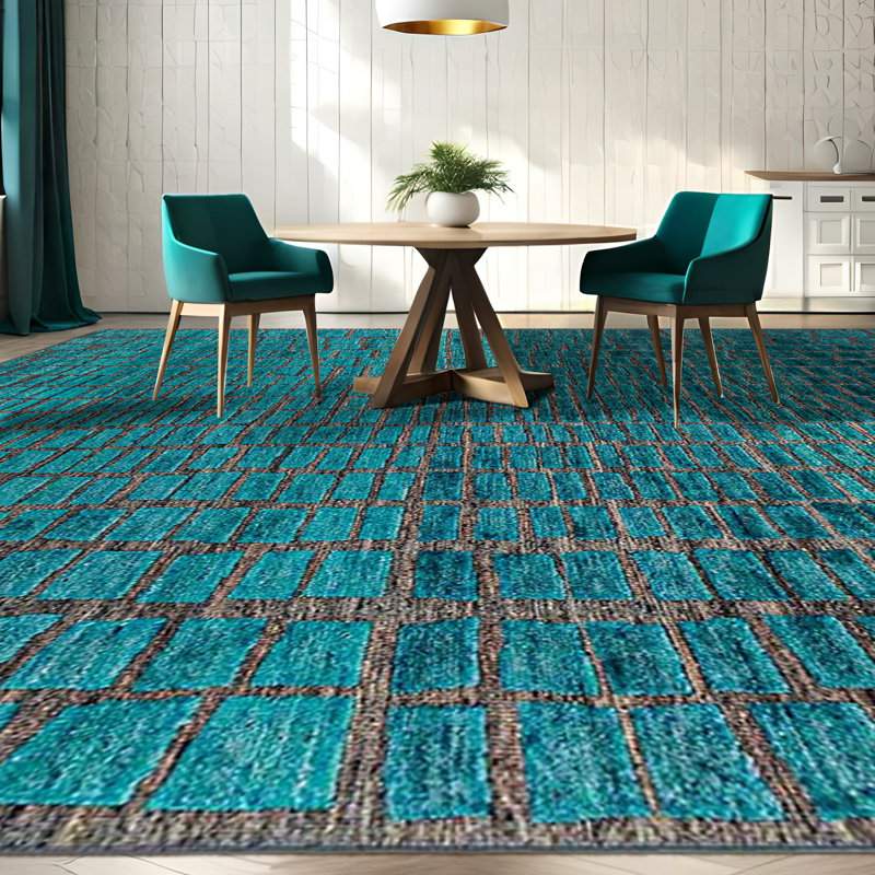 Wool Area Rug, Rectangle 12' x 15'