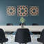 Médaillon de plafond en bois Blume-63412061-63412077