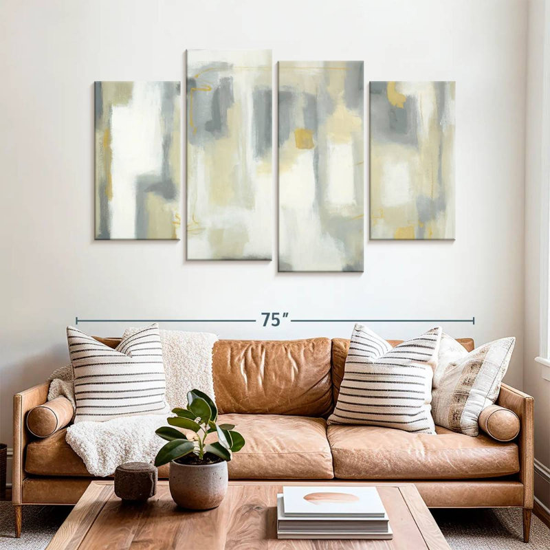 Avery Mid Century Modern, 42" H x 68" W