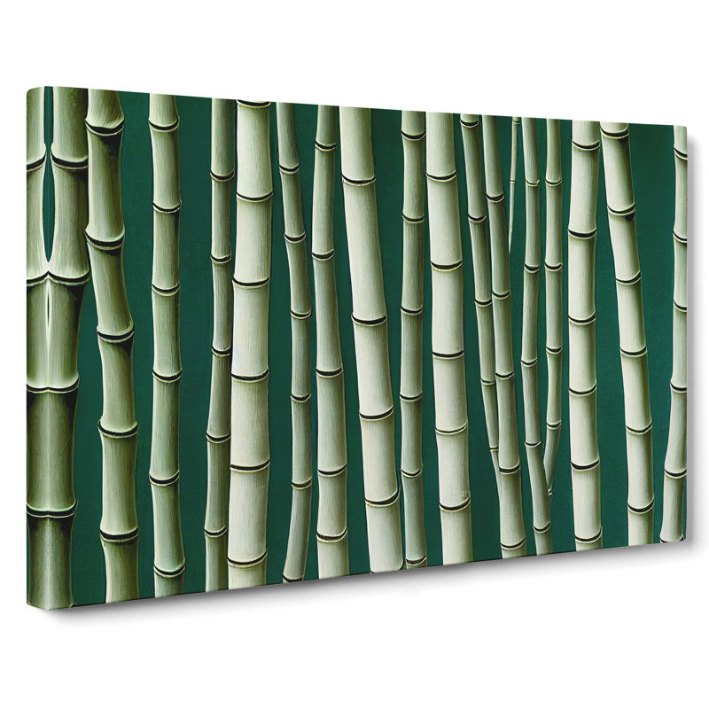 Charming Bamboo Forest - Wrapped Canvas, 50cm H x 76cm W x 3cm D
