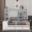 Lit de jour en bois avec trois tiroirs, armoire, bureau et tablettes-2014082763-2014082756