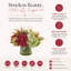 Fall Hydrangea and Heather Arrangement in Decorative Vase