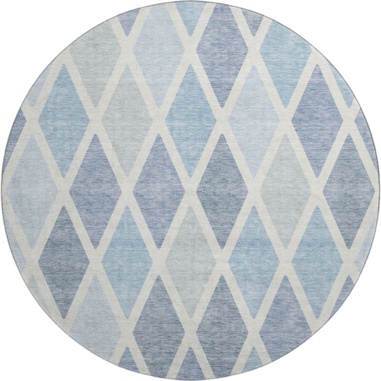Premium Machine Washable Prisco Sky Rug