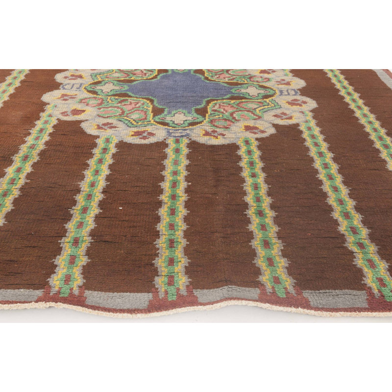 Vintage One-of-a-Kind Rectangle 5'2" X 7'4" Area Rug