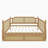 Traditional Style Rattan Daybed with 2 Drawers-1238356572-1225844911