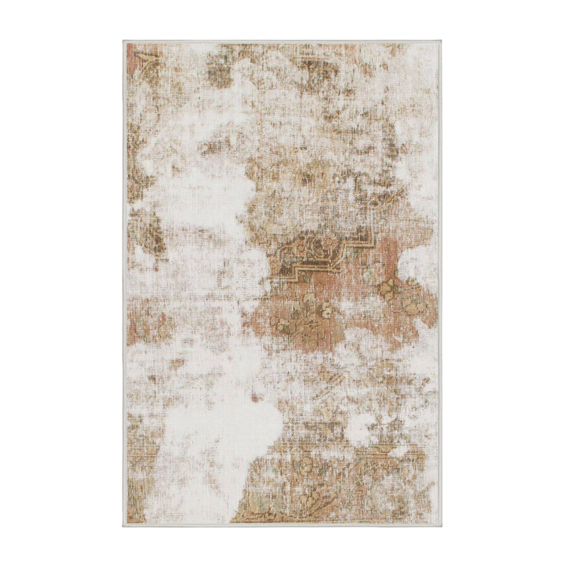 Utting Abstract Indoor Rug, Rectangle 5' x 7'
