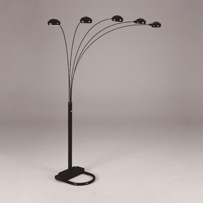 1pc Modern Design Classic Peacock Shade 82" Floor Lamp