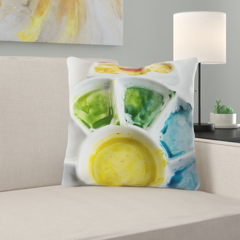 Housse et insert de coussin carré Randles, Microsuède, Intérieur