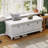 Classic Upholstered 3-Drawer Storage Bench-1416078743