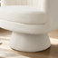 Fauteuil d'appoint de salon pivotant de 29 po de largeur
