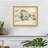 Mountain Sketch II -Framed Print - Restickable