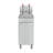  50 lb. Floor Standing Liquid Propane Commercial Fryer with 120,000 BTU in Stainless-Steel, ETL Listed-96747937