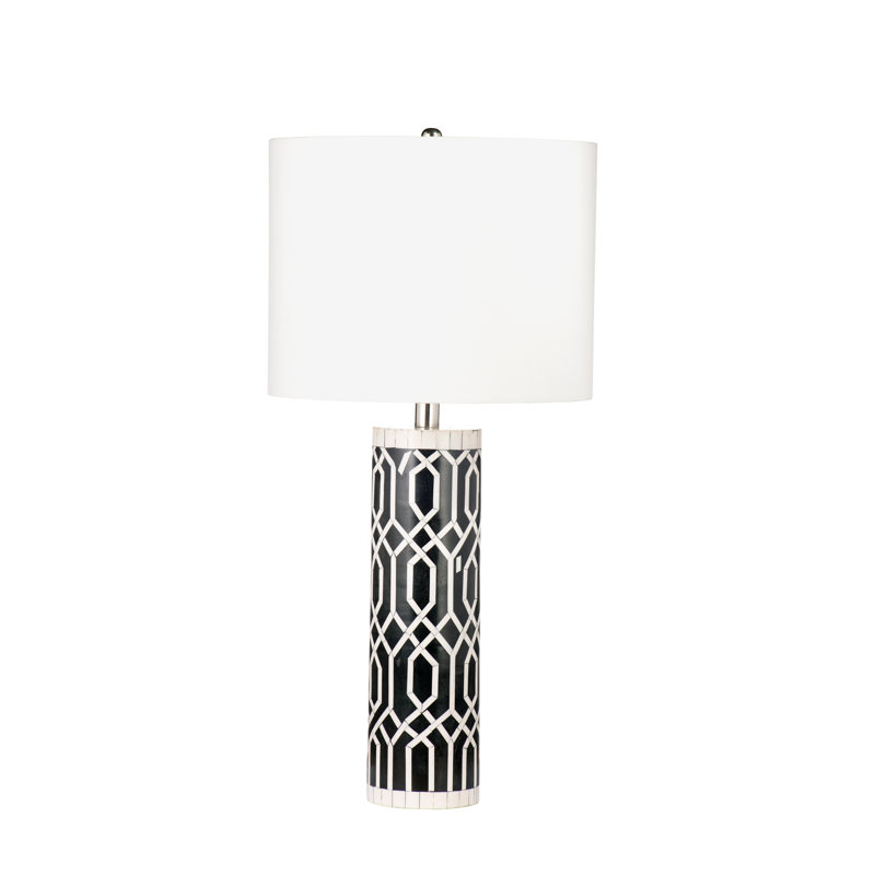 Black/White Bone Table Lamp