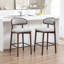 Tabouret de comptoir en bois massif-354948332