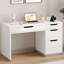 Bureau moderne de 52 pouces avec 4 tiroirs | Bureau à domicile peu encombrant-1538663041-1538663040