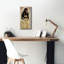  «Natural Beauty In Gold 2» par Alonzo Saunders, art mural sur toile, 12 po x 24 po