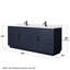 Beckett TK 84'' W Double Vanity-2080885335-2080885334-2080885333