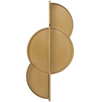 Rosebank Iron Circle Wall Mirror