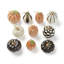 10 Piece Mini Pumpkin Ornament Set