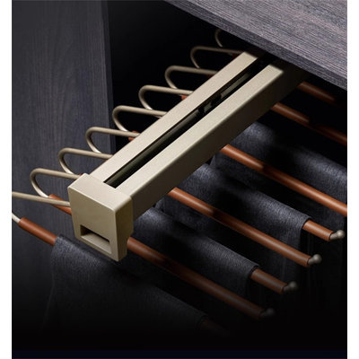 Skyhanger Top-Mounted Single-Row Retractable Pants Rack