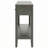 Farmhouse Console Table with 3 Drawers-469437361