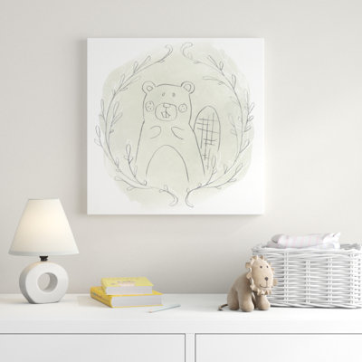 Woodland Vignettes III by June Erica Vess - Wrapped Canvas Painting