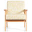 Fauteuil de 25 po de large en lin-760791944