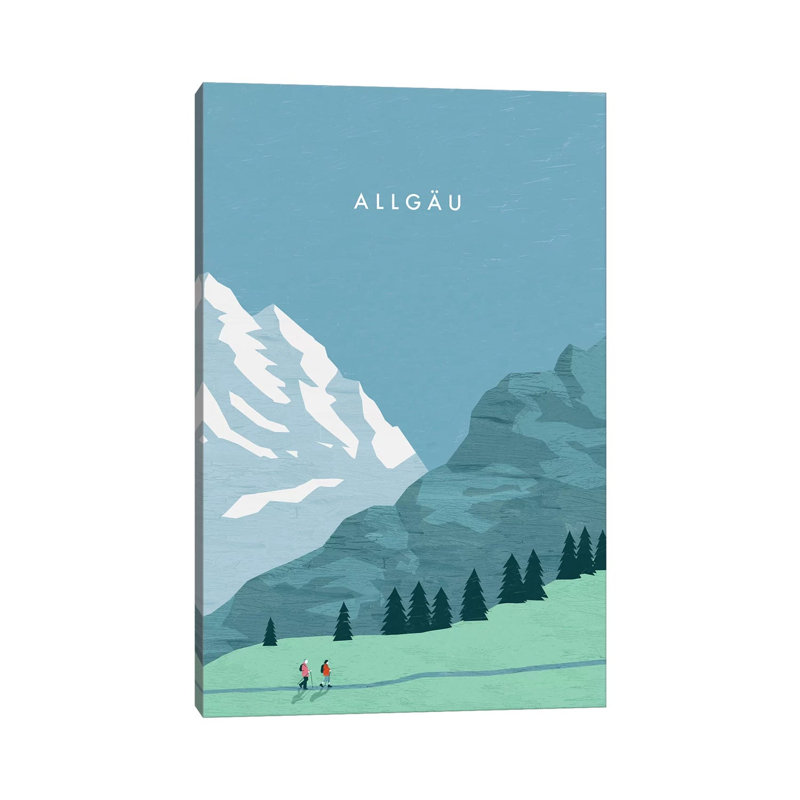 Allgäu by Katinka Reinke - Wrapped Canvas Print, 20.32 cm H x 30.48 cm W