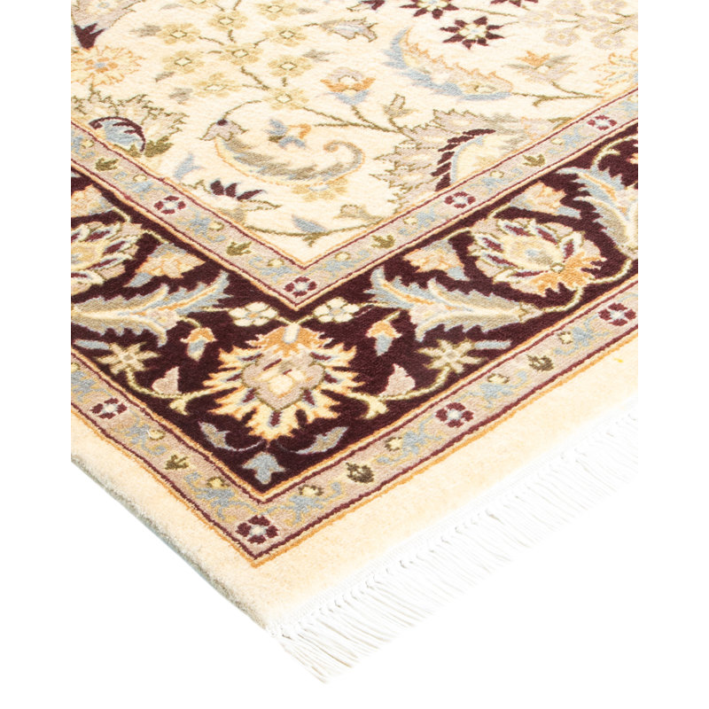 Classic One-of-a-Kind 4' 2" X 6' 2" Hand Knotted Area Rug