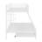 Bunk Bed With Trundle Bed, Two-Side Ladders-376070956