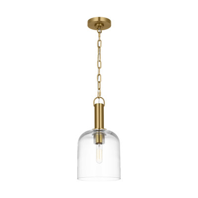 Luminaire suspendu pour la cuisine avec abat-jour transparent Thom Filicia Hartley